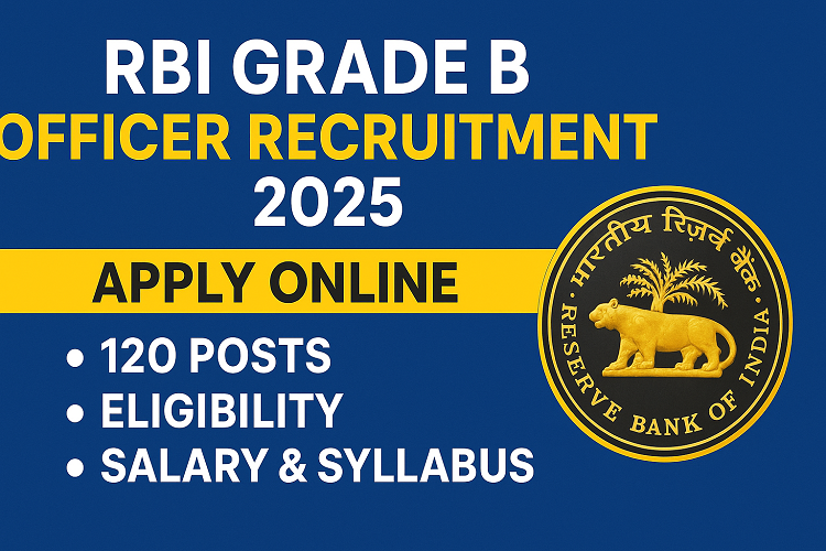 RBI Grade B Officer Recruitment 2025
