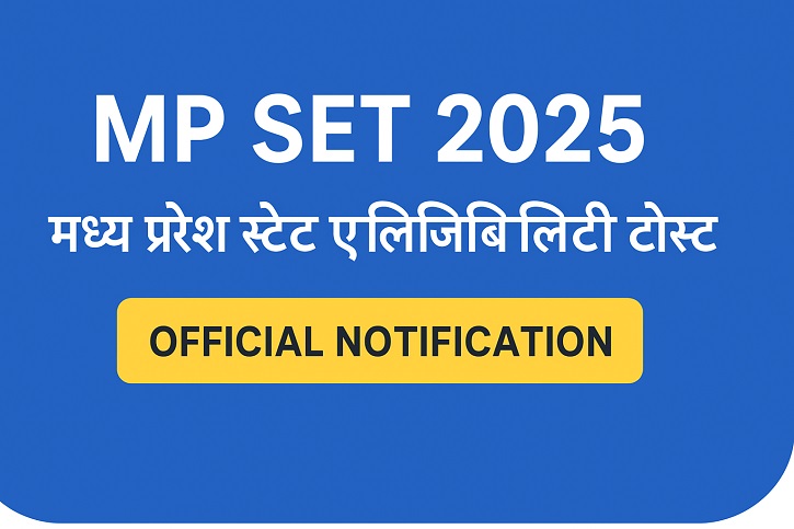 MP SET 2025: