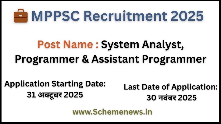 MPPSC IT Recruitment 2025