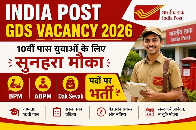 India Post GDS Vacancy 2026