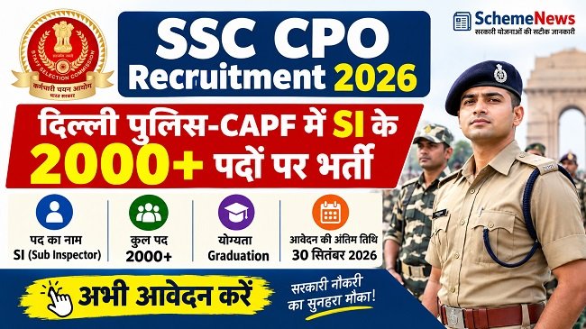 SSC CPO Recruitment 2026