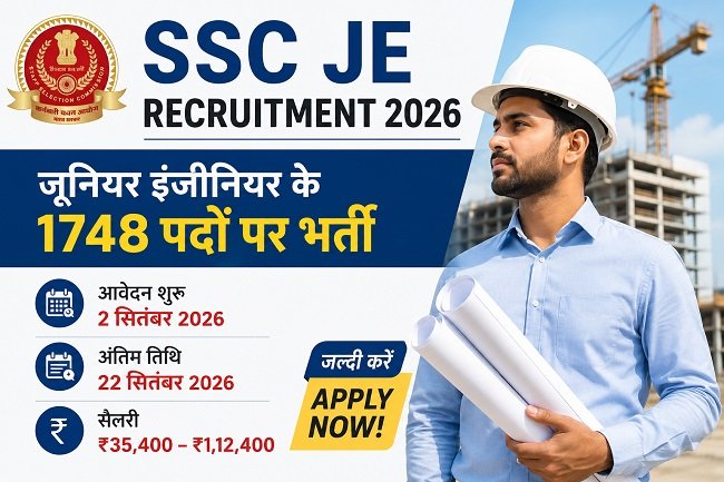 SSC JE 2026 Vacancy